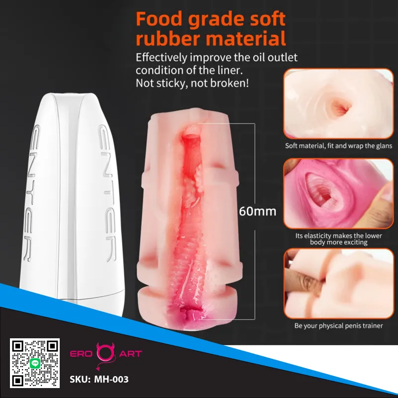 Penis Trainer จิ๋มเทียมสั่นฝึกความอึด 