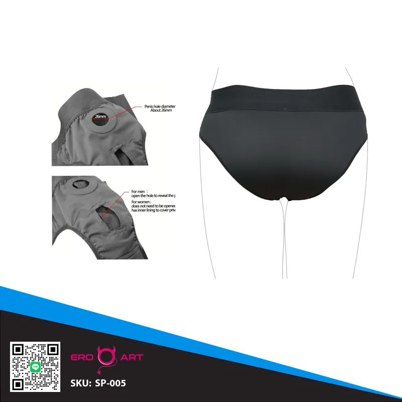 FlexFit กางเกงทอมแบบผ้าปรับเอวได้ 2